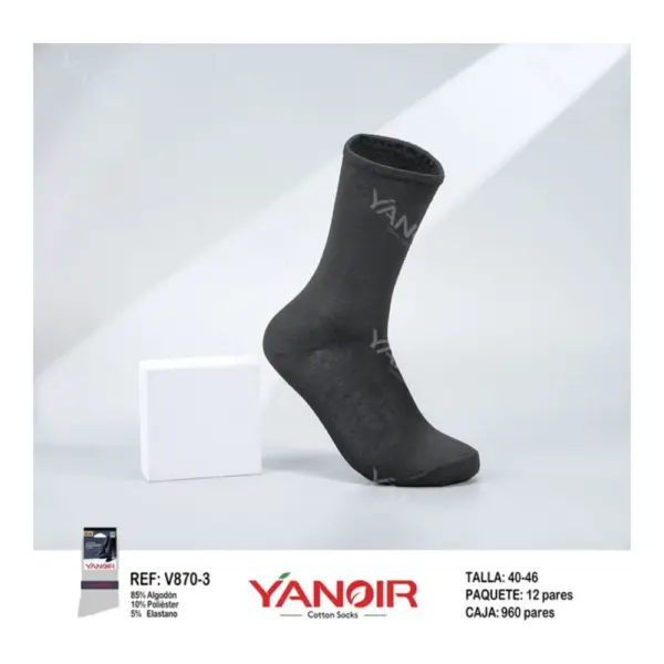 V870 Calcetin Ejecutivo Yanoir Pack 12