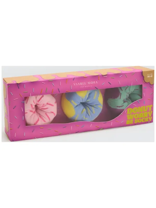 Calcetín Mujer Pack de 3 Ysabel Mora 12142