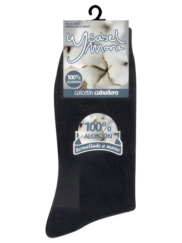 Calcetin Caballero 100% Algodon Ysabel Mora 22343 Pack 3