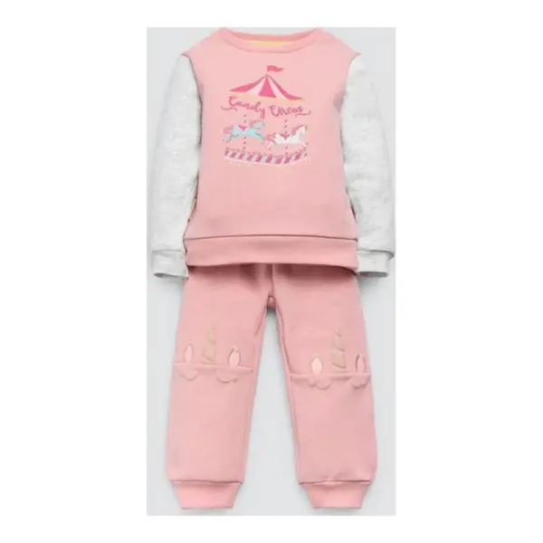 25432 Conjunto Bebe Manga Larga