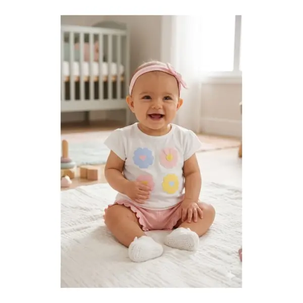 25450 Conjunto Bebe 3 Piezas Ysabel Mora