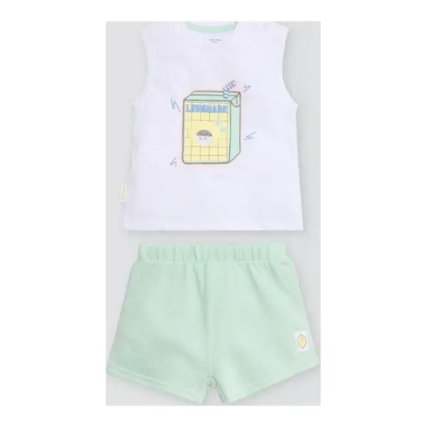 25630 Conjunto Bebe sin Mangas Ysabel Mora