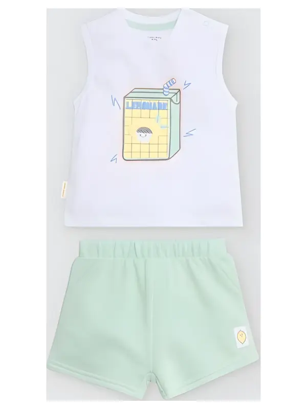 Conjunto Bebe sin Mangas Ysabel Mora 25630