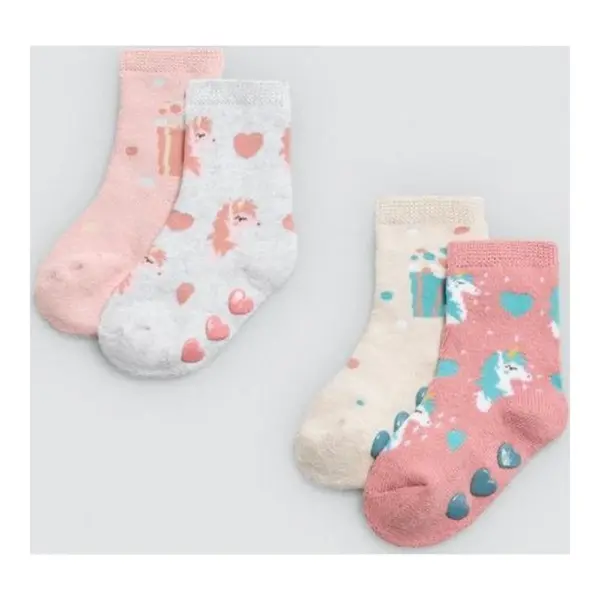 Calcetín Bebé Térmico Antideslizante Pack de 2 Ysabel 52865