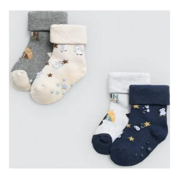 Calcetín Bebé Térmico Antideslizante Pack de 2 Ysabel 52873