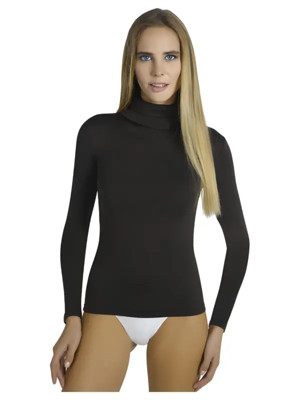 70003-Camiseta Sra Termal M/L Cuello Cisne Ysabel Mora