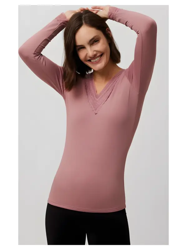 Camiseta Térmica Manga Larga Ysabel Mora 70012