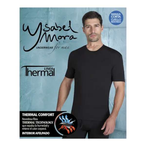 Camiseta Termal Caballero M/C Ysabel Mora 70103