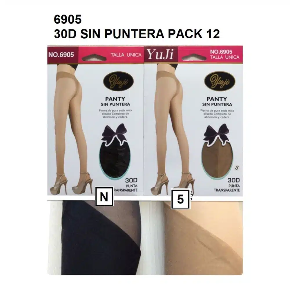 Panty Yuji 6905 Pack 12